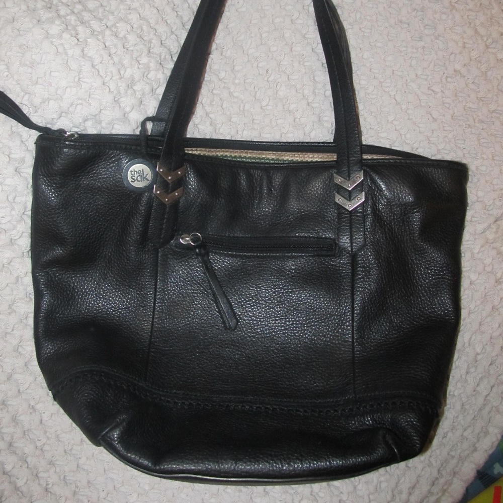 Black leather The Sak Shoulder bag